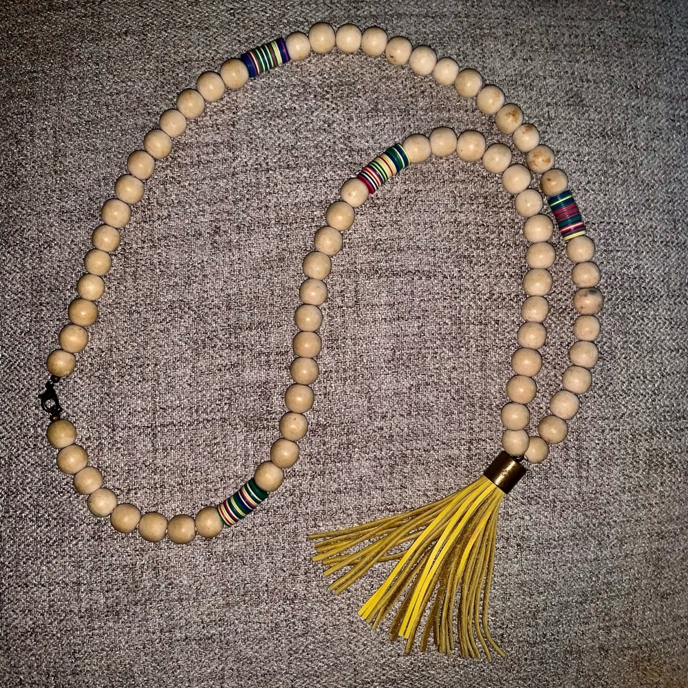 Beautiful Wooden Bead necklace